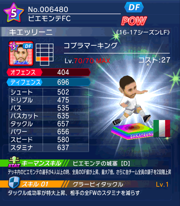 No.06480 キエッリーニ【16-17LF】