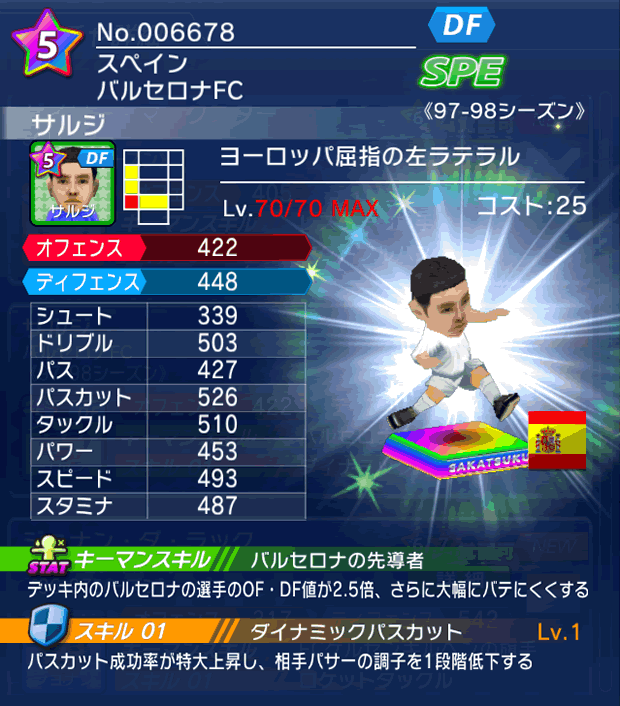 No.06678　サルジ【97-98LL】