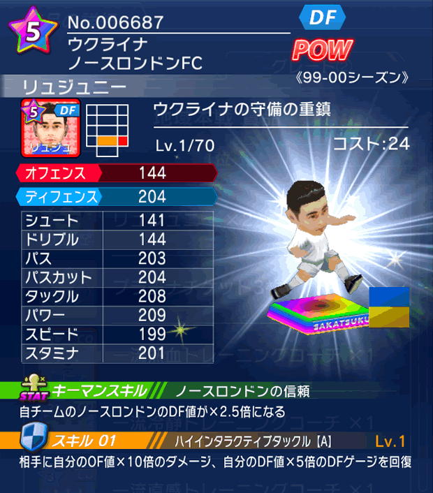 No.06687　リュジュニー【99-00cs】