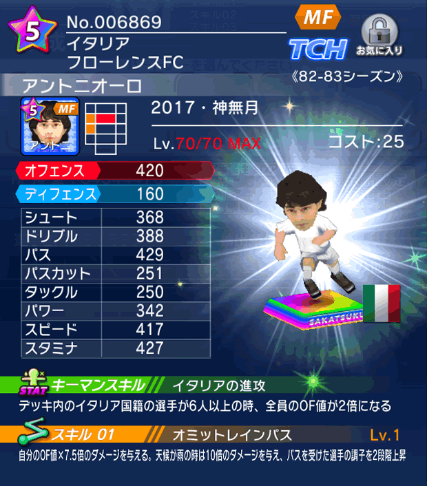 No.06869 アントニオーロ【17・神無月】