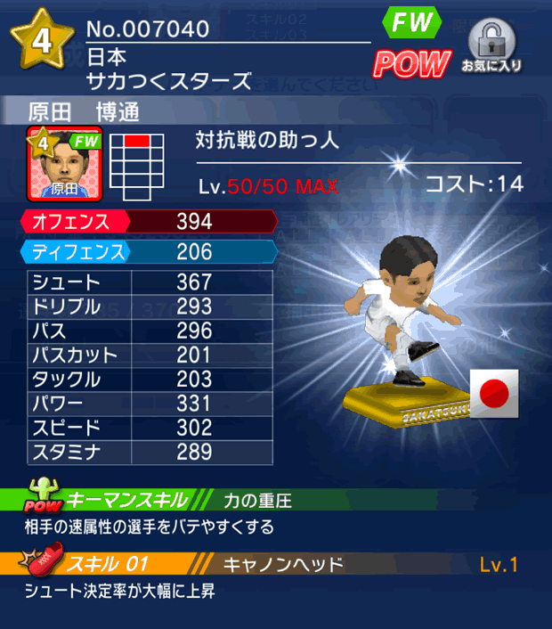 No.07040　原田博通【co助っ人】