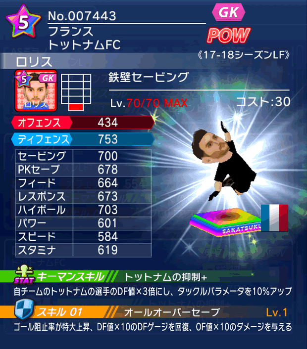 No.07443 ロリス【17-18LF】