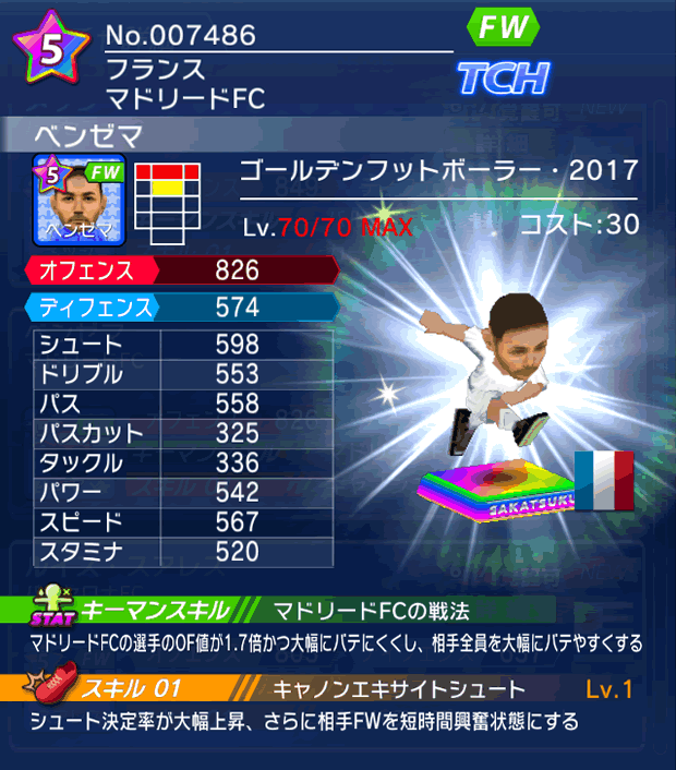 No.07486 ベンゼマ【GFB17】