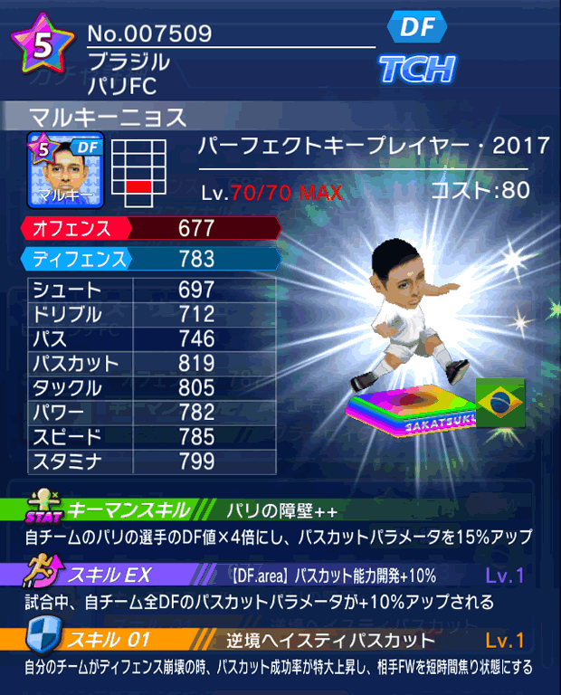 No.07509　マルキーニョス【PK17】