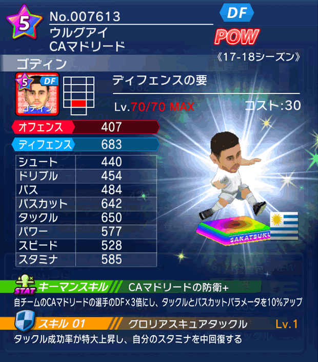 No.07613 ゴディン【17-18】