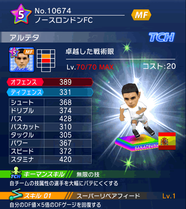 No.10674 アルテタ