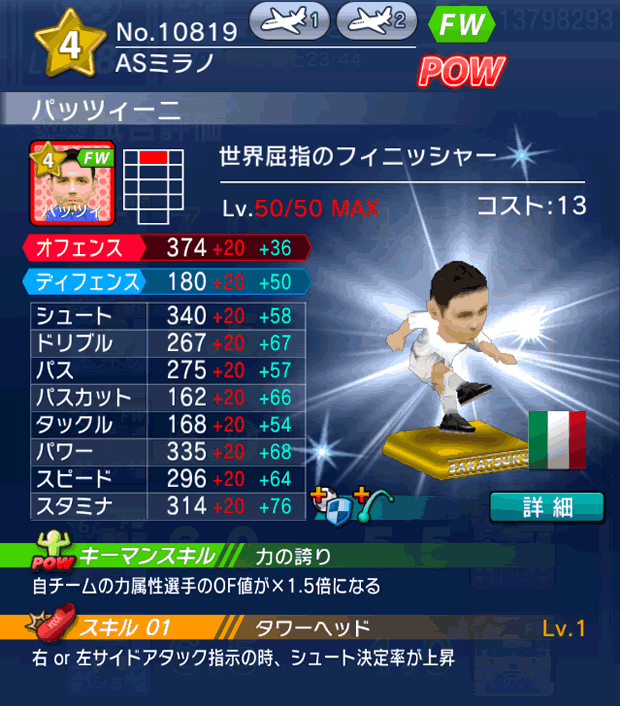 No.10819 パッツィーニ