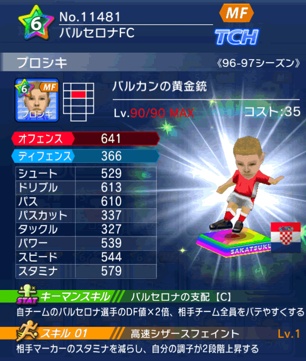 No.11481　プロシキ【96-97cs】