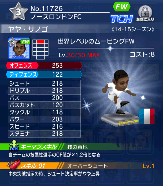 No.11726 ヤヤ・サノゴ【14-15】