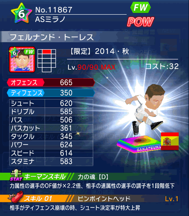 No.11867　フェルナンド・トーレス【14・秋】