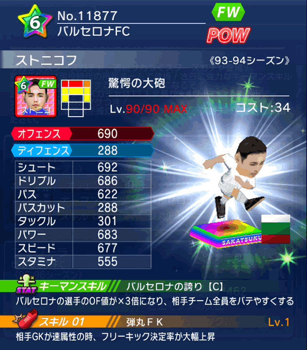 No.11877 ストニコフ【93-94】