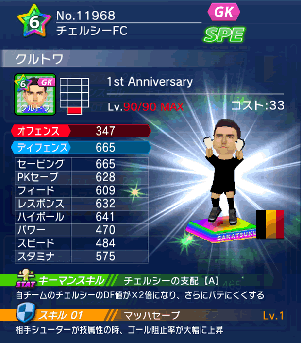 No.11968 クルトワ【1stAnniv】