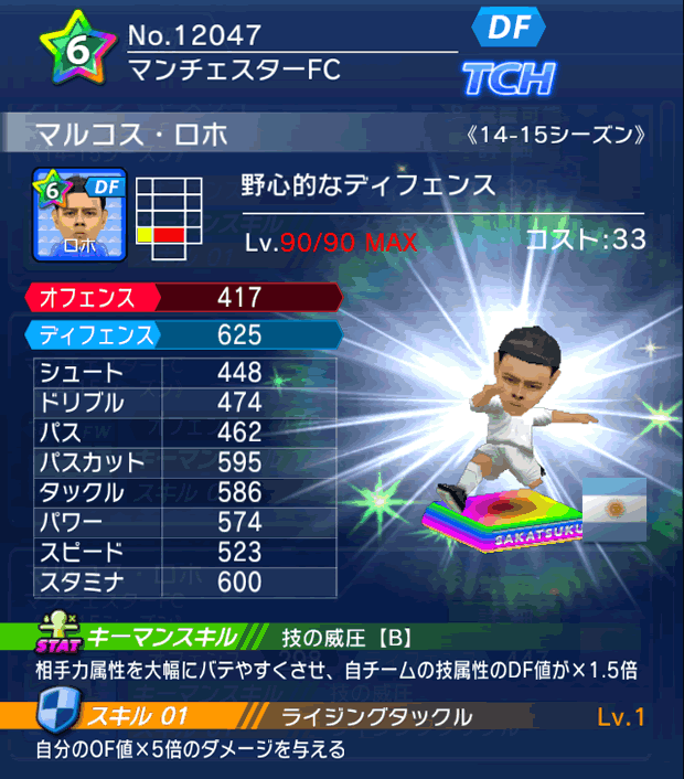 No.12047 マルコス・ロホ【14-15】