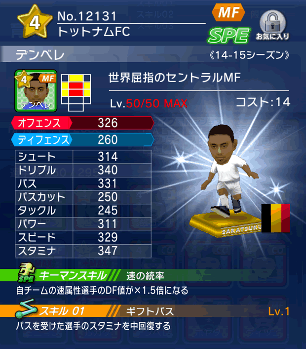 No.12131 デンベレ【14-15】