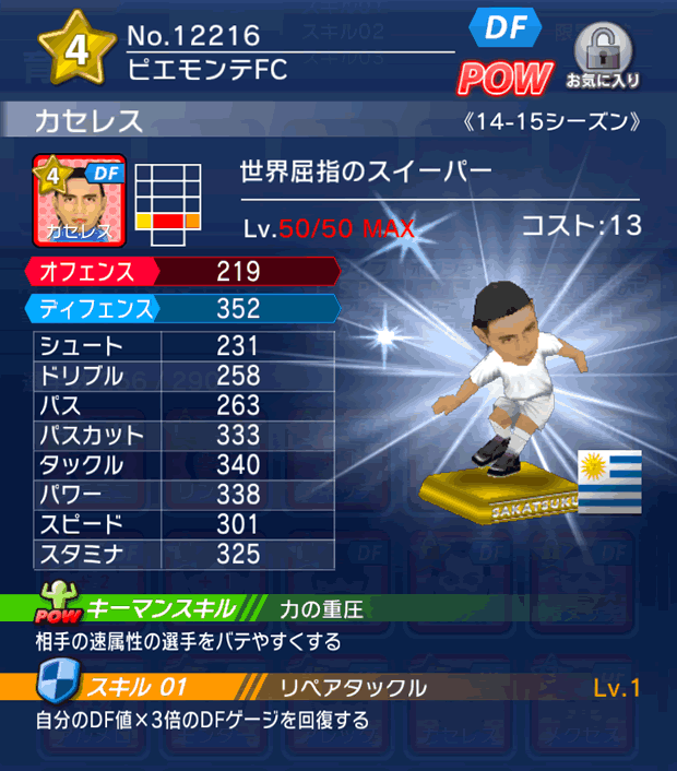 No.12216 カセレス【14-15】