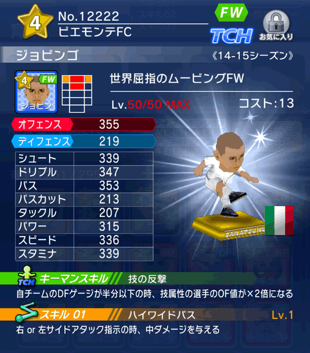 No.12222 ジョビンゴ【14-15】
