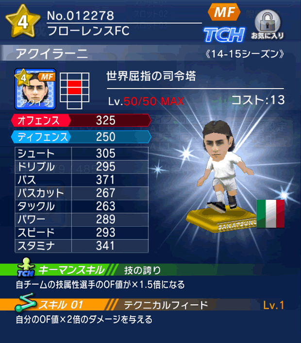 No.12278 アクイラーニ【14-15】