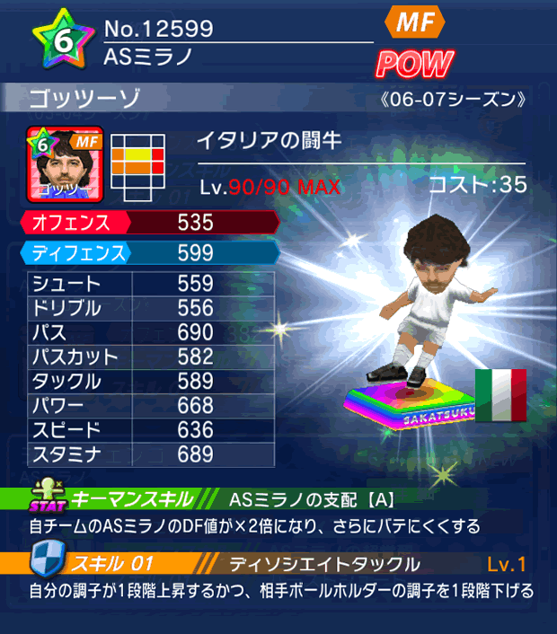 No.12599 ゴッツーゾ【06-07LL】