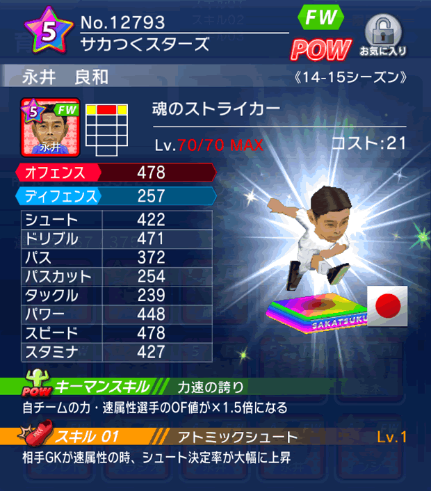 No.12793　永井良和【14-15】