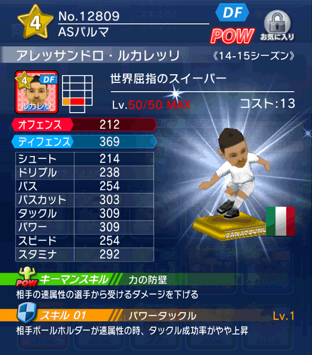 No.12809　アレッサンドロ・ルカレッリ【14-15】