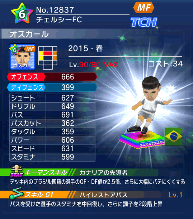 No.12837 オスカール【15・春】