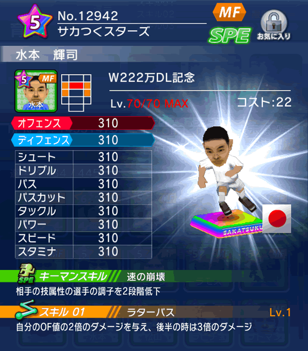 No.12942 水本輝司【W222万】