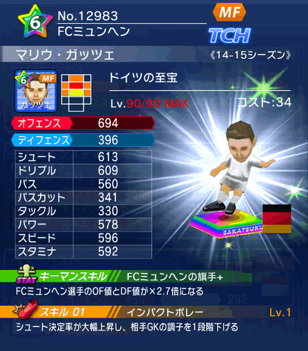 No.12983　マリウ・ガッツェ【14-15】