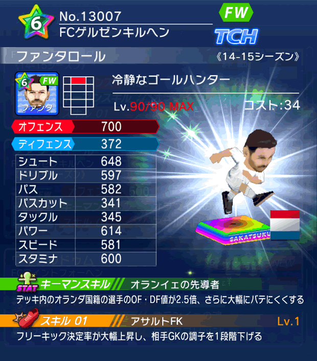 No.13007 ファンタロール【14-15】