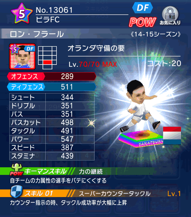 No.13061 ロン・フラール【14-15】