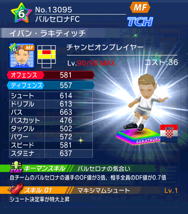 No.13095　イバン・ラキティッチ【CPプレイヤー】