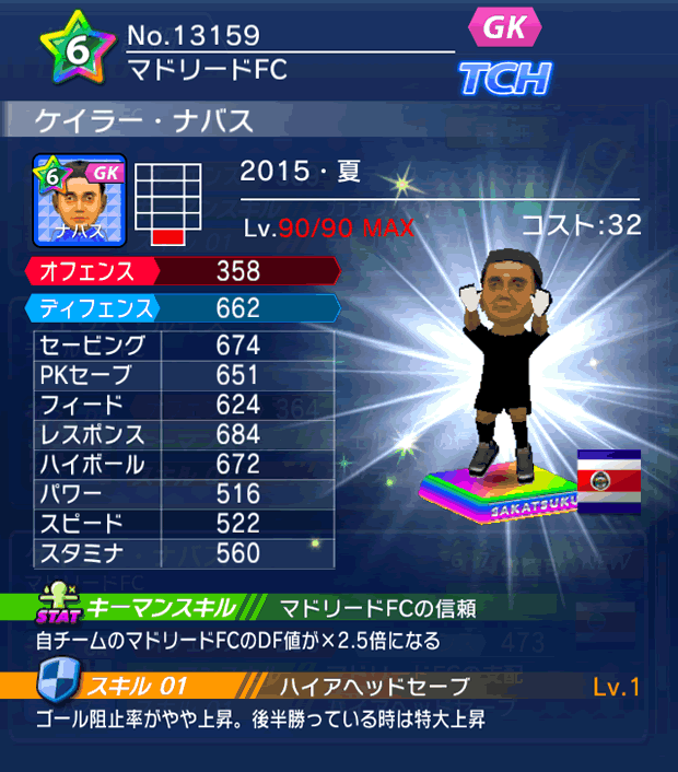 No.13159　ケイラー・ナバス【15・夏】