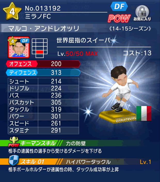 No.13192　マルコ・アンドレオッリ【14-15】