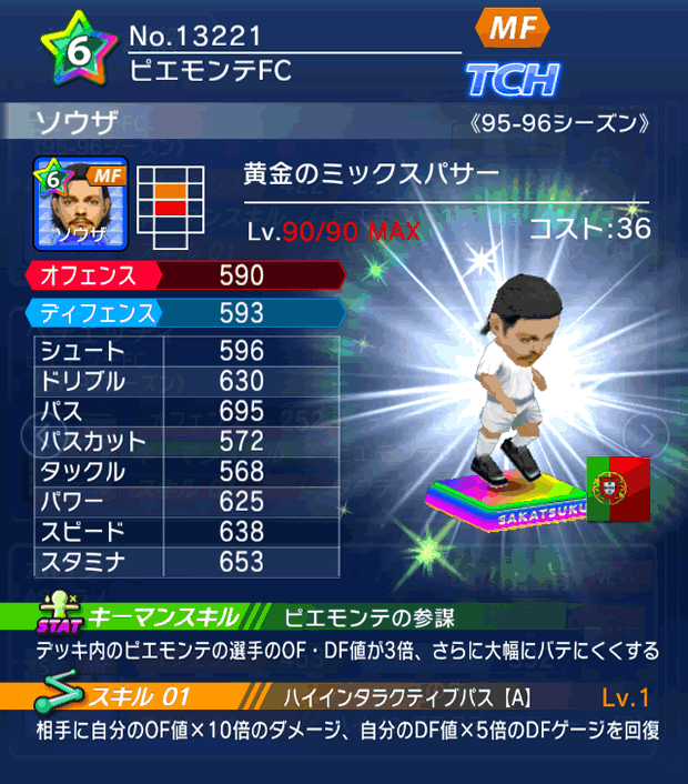 No.13221　ソウザ【95-96LL】