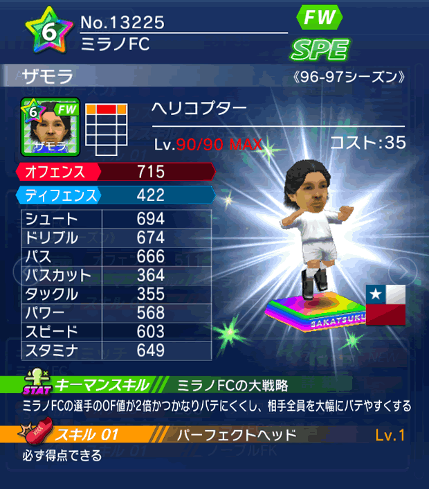 No.13225　ザモラ【96-97LL】