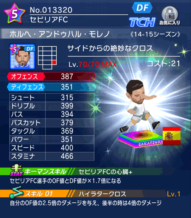 No.13320 ホルヘ・アンドゥハル・モレノ【14-15】