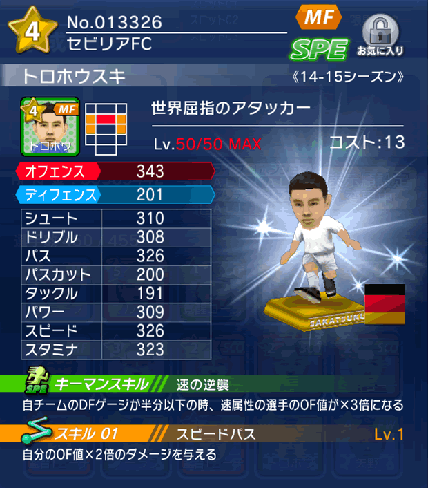 No.13326　トロホウスキ【14-15】