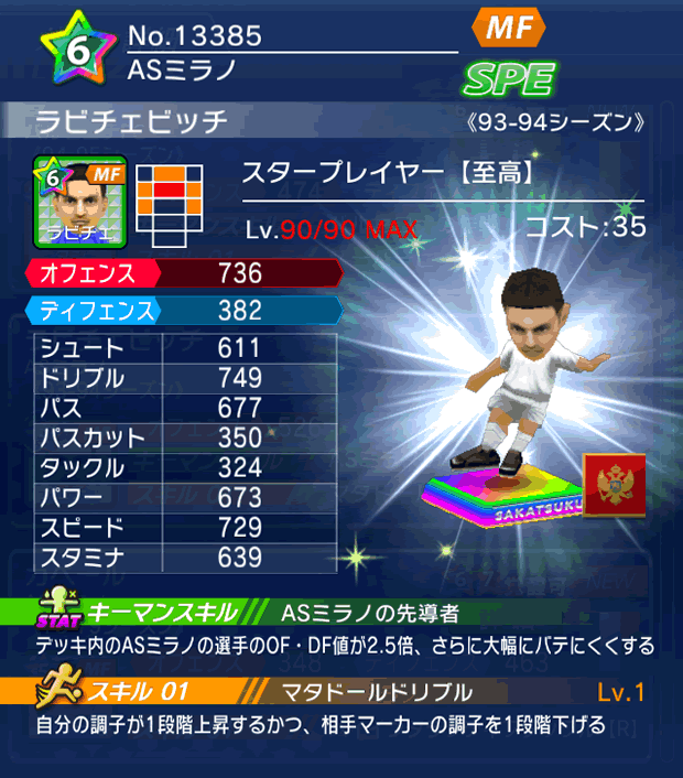 No.13385 ラビチェビッチ【至高・ST】