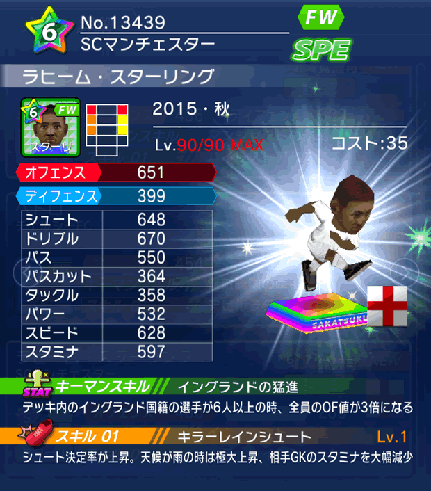 No.13439　ラヒーム・スターリング【15・秋】