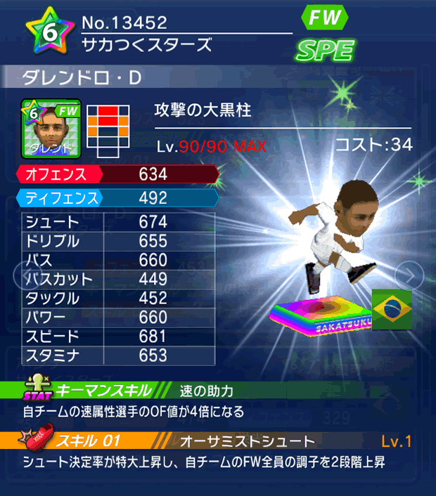 No.13452　ダレンドロ・D【DR】