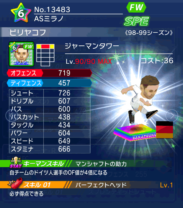 No.13483　ビリヤコフ【98-99LL】