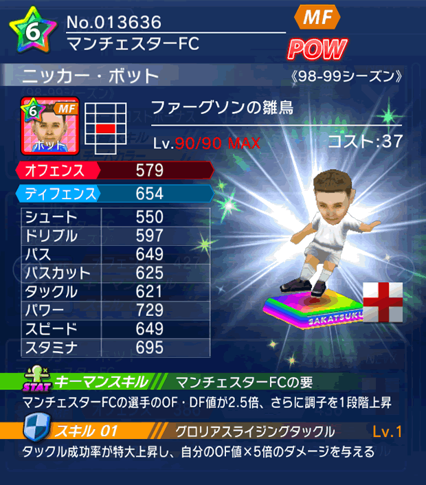 No.13636　ニッカー・ボット【98-99G】