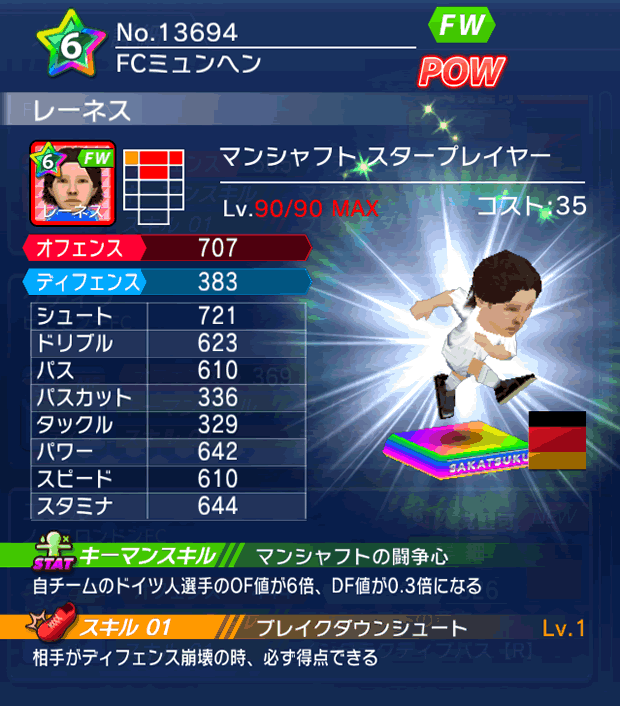 No.13694　レーネス【DE・ST】