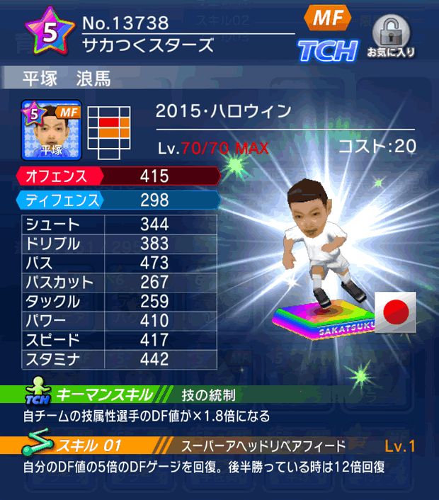 No.13738　平塚浪馬【15・ハロウィン】