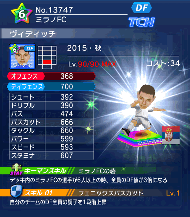 No.13747　ヴィディッチ【15・秋】