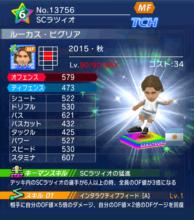 No.13756 ルーカス・ビグリア【15・秋】