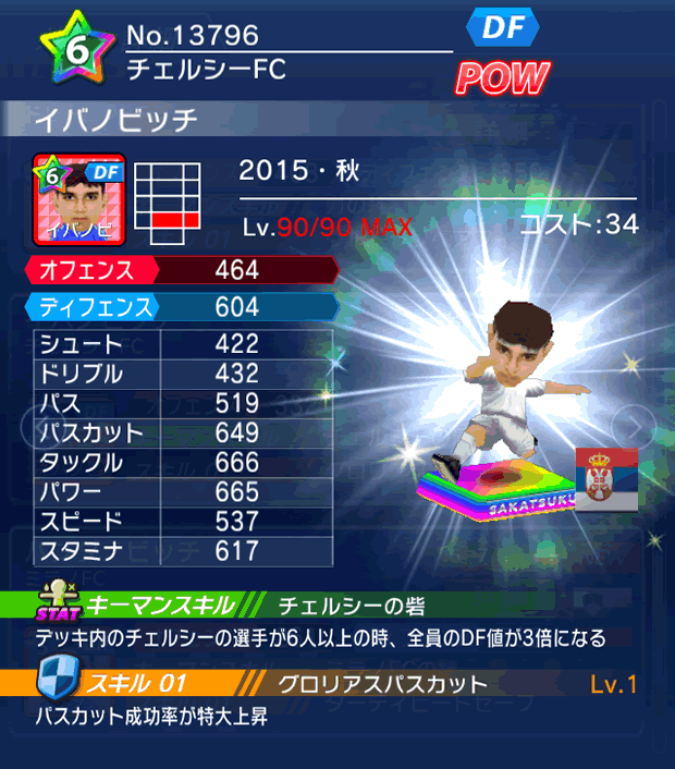 No.13796 イバノビッチ【15・秋】