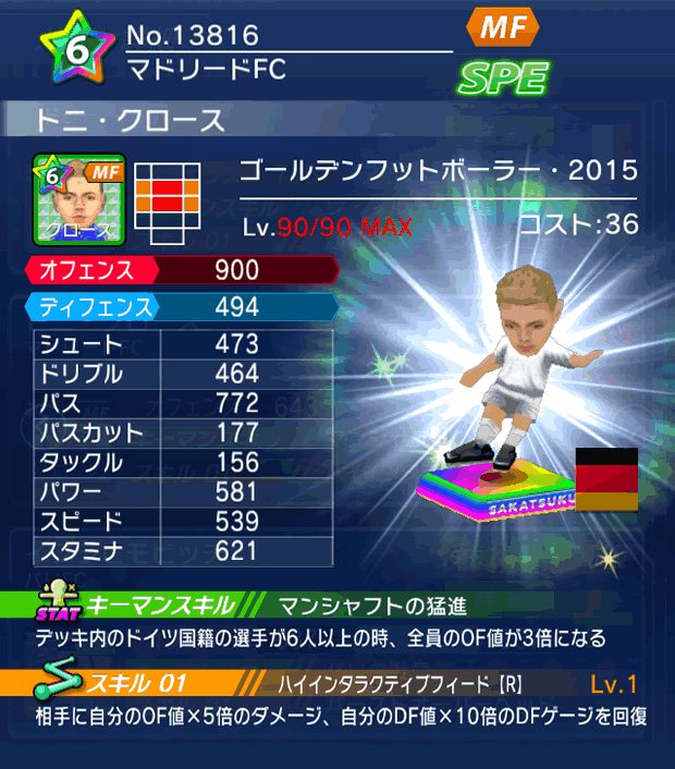 No.13816 トニ・クロース【GFB15】