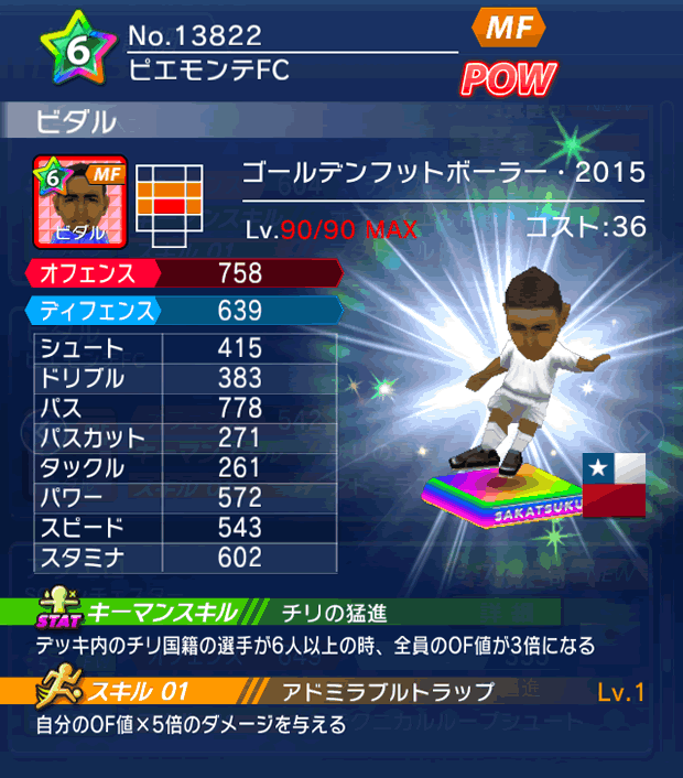 No.13822 ビダル【GFB15】