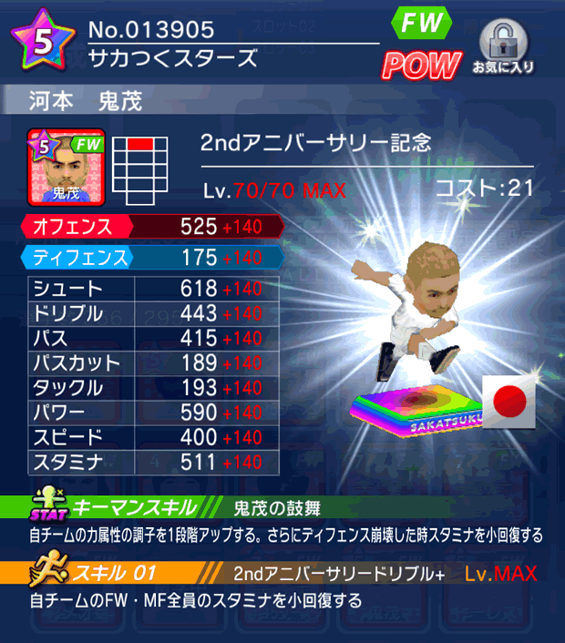 No.13905　河本鬼茂【2ndAnniv】