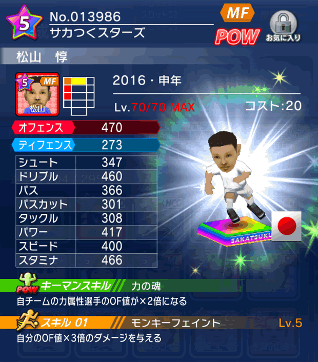 No.13986 松山惇【16・申年】